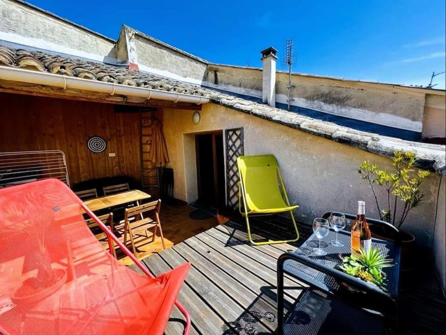 La Terrasse D'Olea, Au Coeur Du Village Buis-les-Baronnies Εξωτερικό φωτογραφία