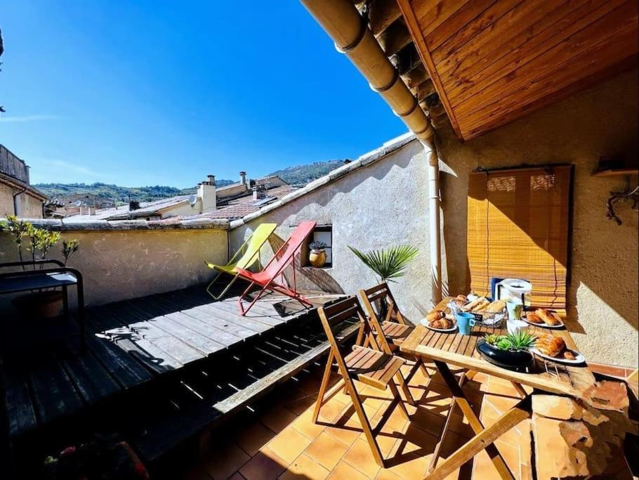 La Terrasse D'Olea, Au Coeur Du Village Buis-les-Baronnies Εξωτερικό φωτογραφία