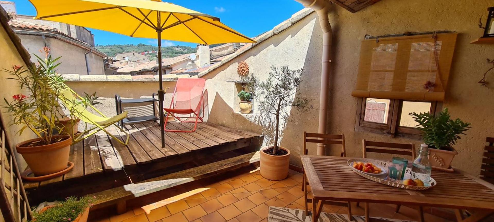 La Terrasse D'Olea, Au Coeur Du Village Buis-les-Baronnies Εξωτερικό φωτογραφία