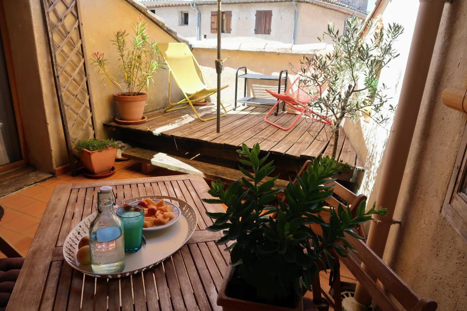 La Terrasse D'Olea, Au Coeur Du Village Buis-les-Baronnies Εξωτερικό φωτογραφία